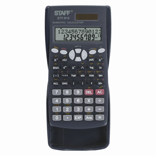 Калькулятор инженерный двухстрочный Staff STF-810 240 функций 12 разрядов 250280 фото 4